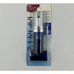 CoverGirl #425 Vintage Wine Continuous Color Lipstick NEW